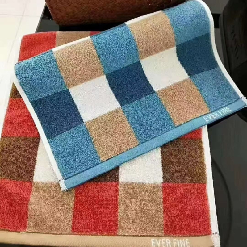 Yushu 100% pamuk ručnici, 32s pređa, 100–120 g, s šavnim rubom, ručnik za tijelo/ lice