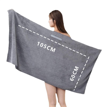 Kapa za sušenje kose, koralni velur, 150D pređa, ravno tkanje, težina približno 150 g