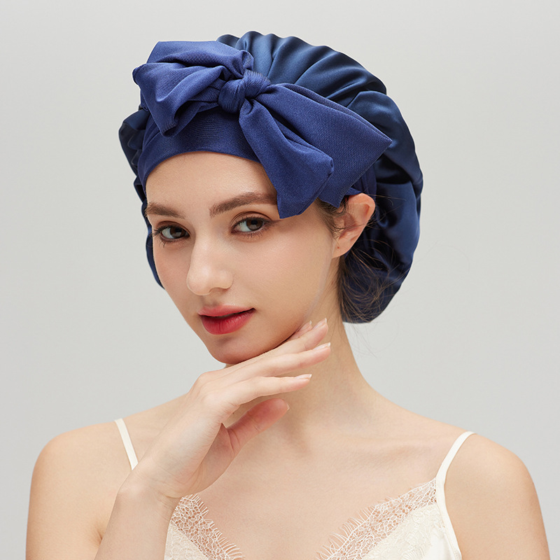 Kapa za kosu od 100% svile Mulberry, tuš kapa, njega kose, protiv frizzanja