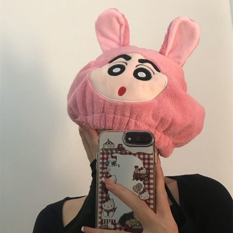 Șapcă de uscat păr pentru femei, fleece coral, brodată, 30–49 g, Personalizare disponibilă