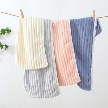 Pălărie pentru uscat părul, fleece coral, 150D, 80–99 g, cusătură