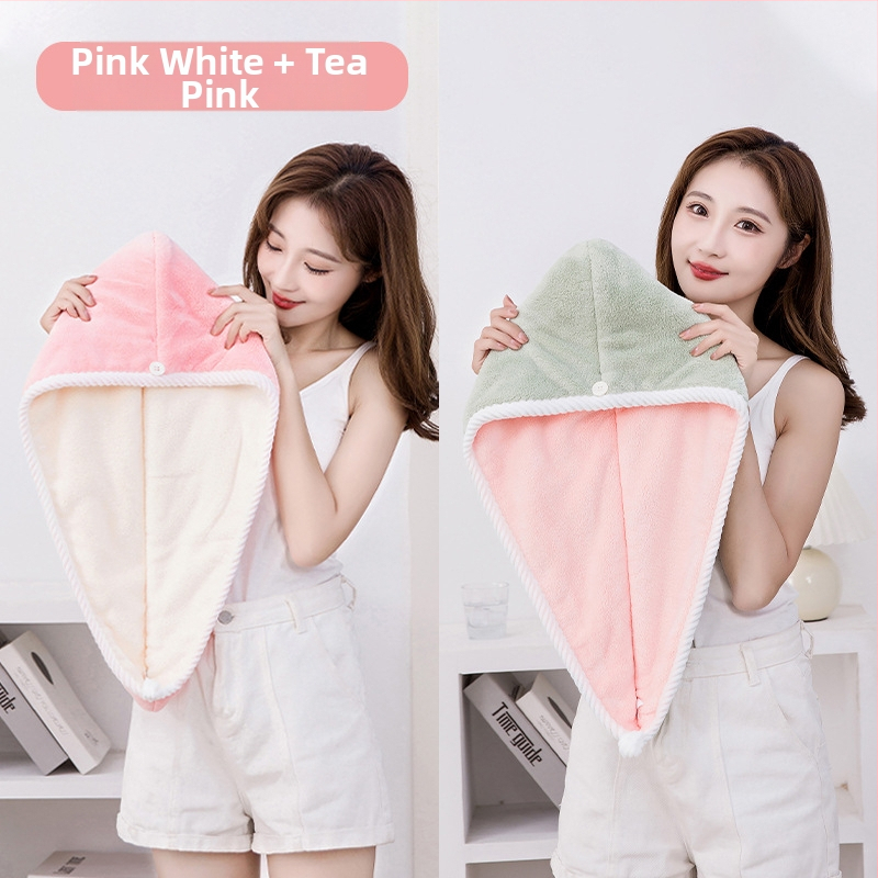 Șapcă pentru uscare păr din Coral Fleece, He Chuyan, 30–49 g, Firuri: 10