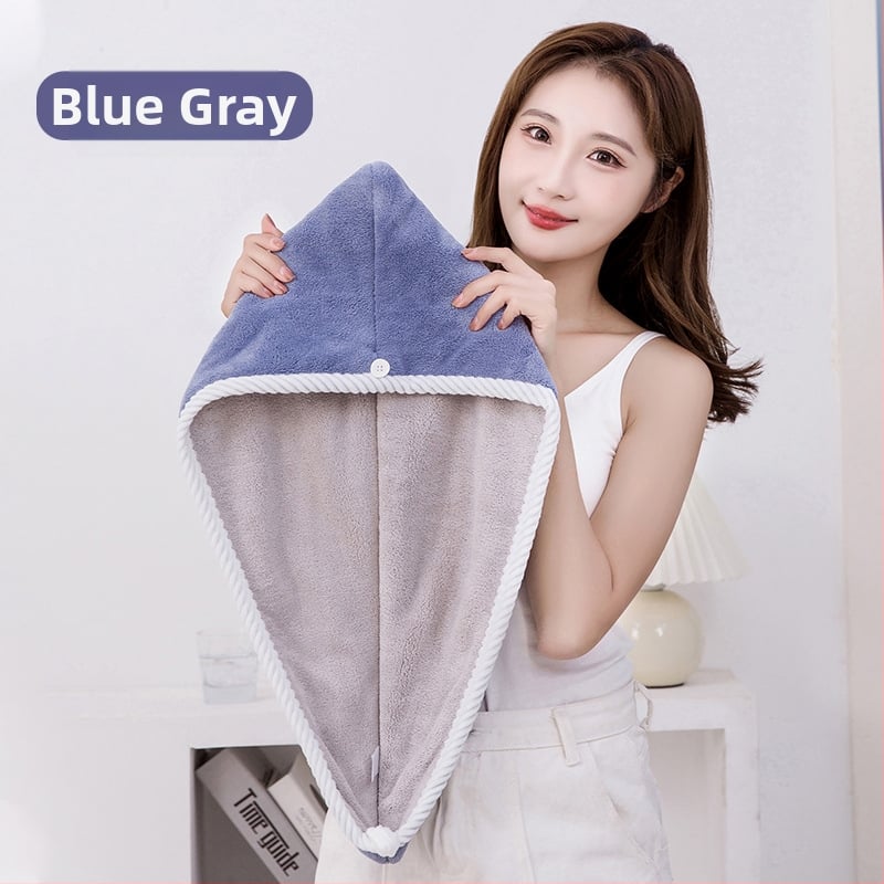 Șapcă pentru uscare păr din Coral Fleece, He Chuyan, 30–49 g, Firuri: 10