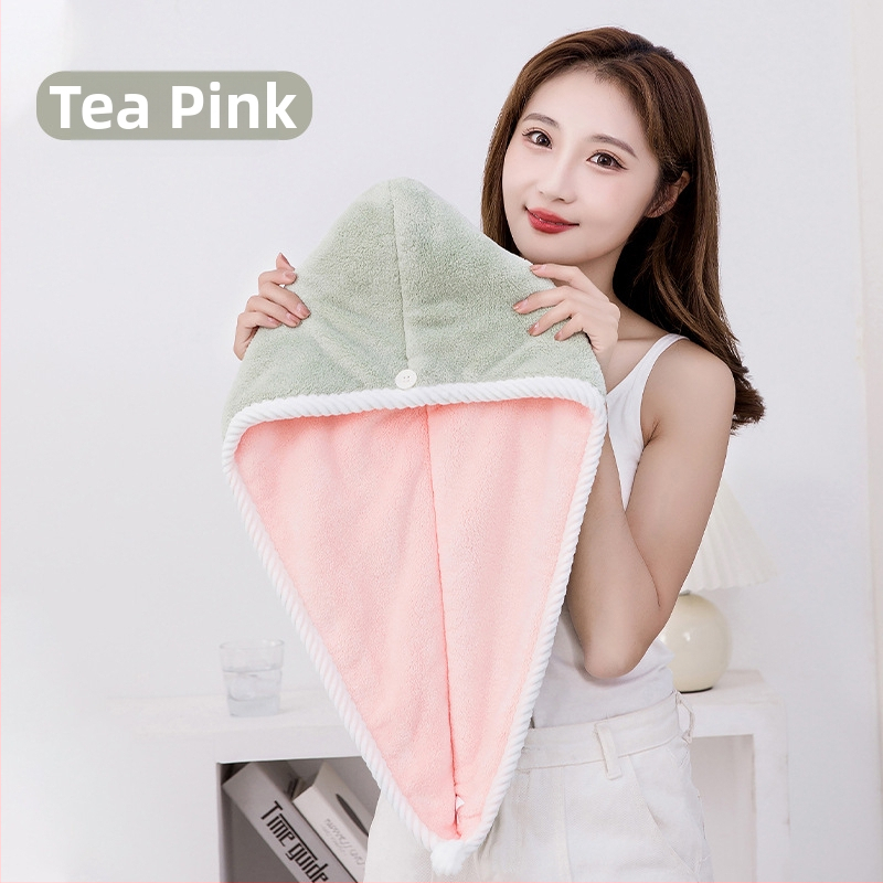 Șapcă pentru uscare păr din Coral Fleece, He Chuyan, 30–49 g, Firuri: 10