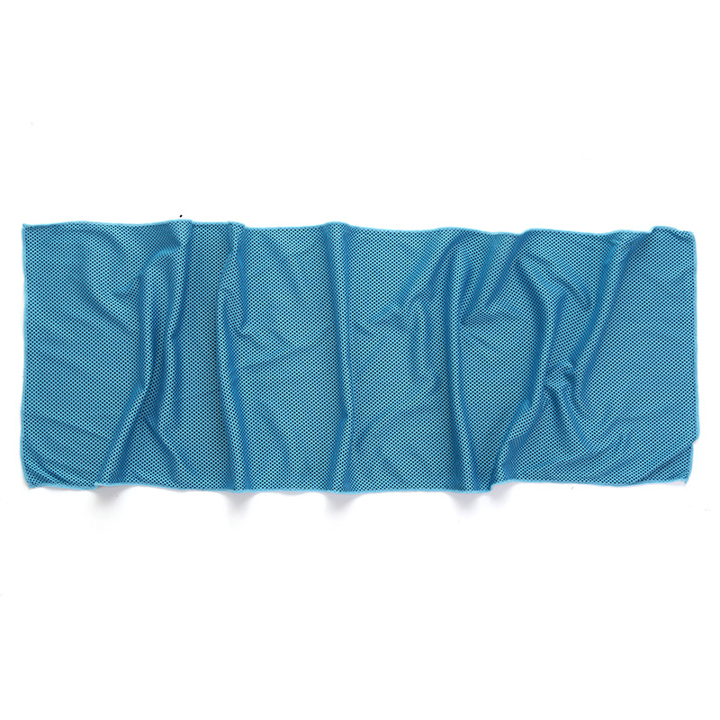 Prosop sport răcire: poliester + nailon; microfibră; 200d; 50 g; absorbție 0–5 s