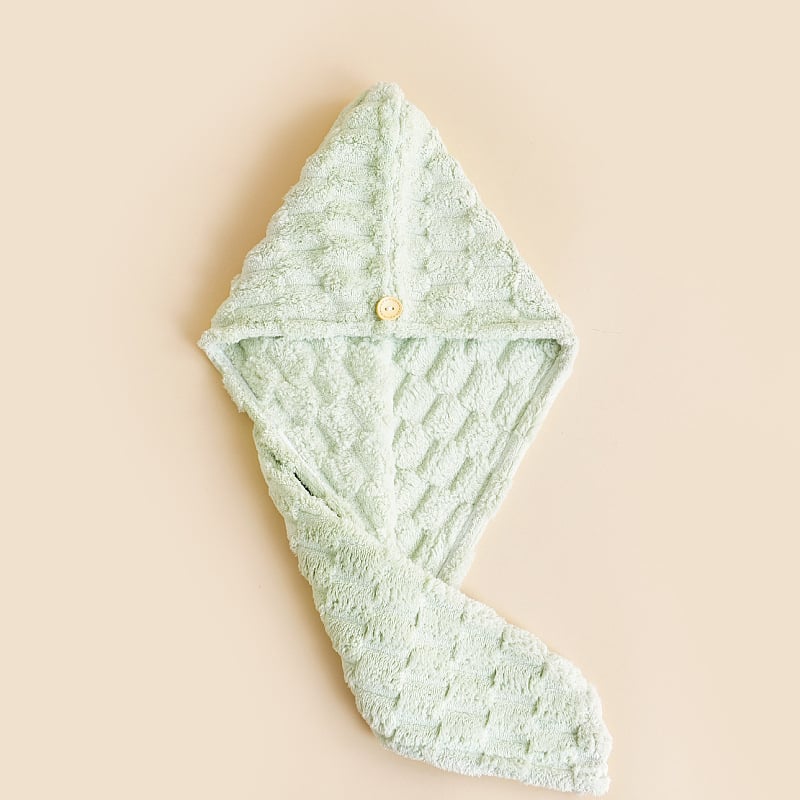 Pălărie de uscat părul din fleece coral, 150D fir, 50–79 g, de Xiyan Home Textile