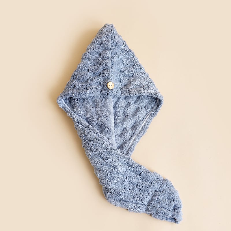 Pălărie de uscat părul din fleece coral, 150D fir, 50–79 g, de Xiyan Home Textile