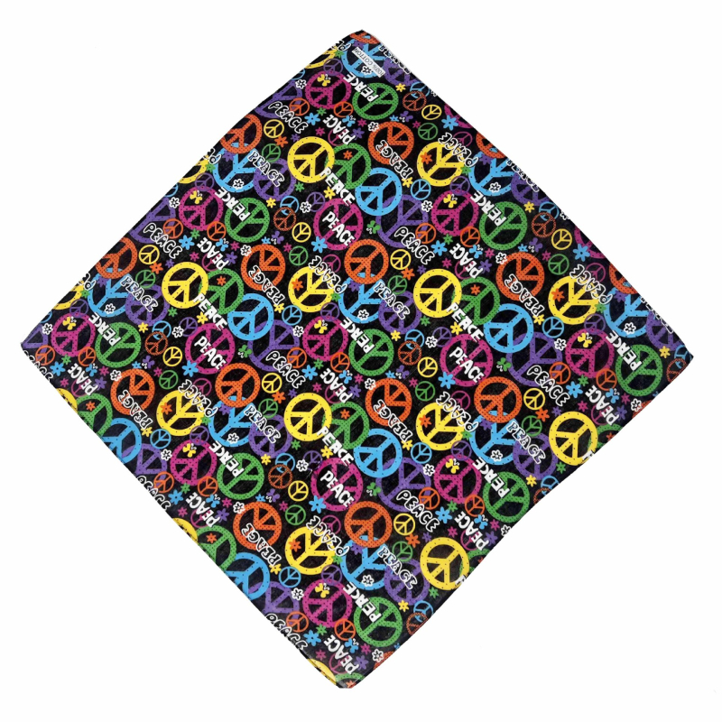 Sportski šal za glavu s kariranim uzorkom, 100% pamuk, unisex, za vanjsku upotrebu