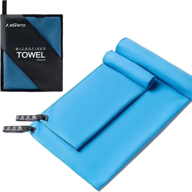 Kohandatud mikrofiiber sportlik rätik kahepoolse veluuriga, kiire kuivatamine, hingav, 200 g