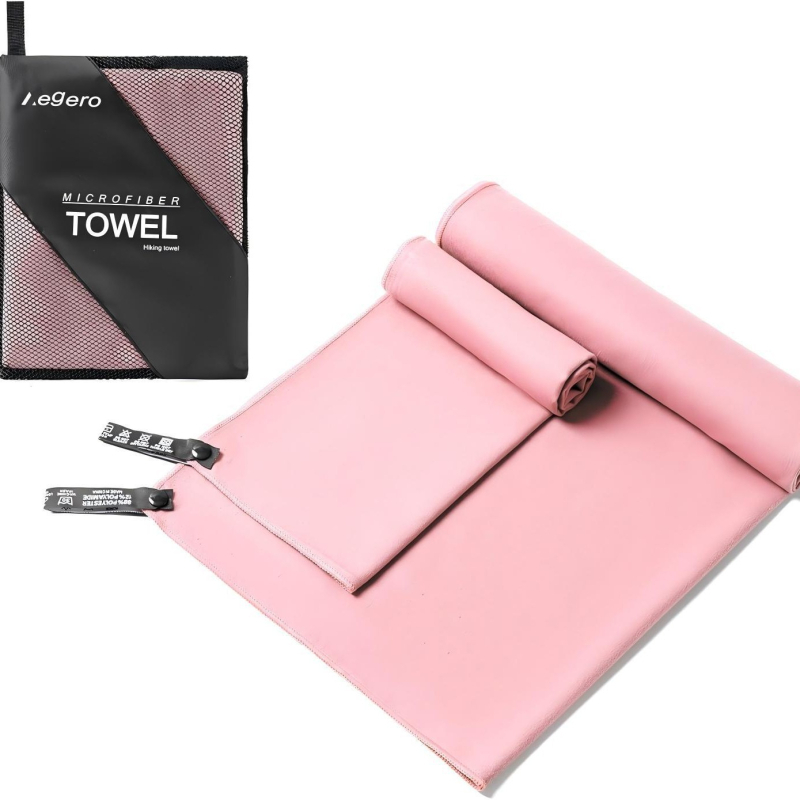 Kohandatud mikrofiiber sportlik rätik kahepoolse veluuriga, kiire kuivatamine, hingav, 200 g