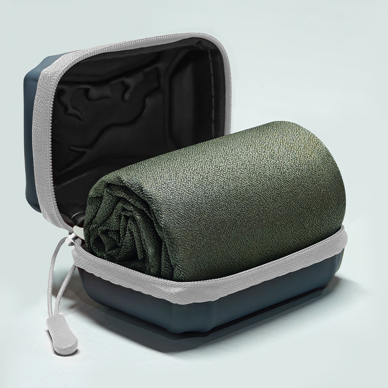 Prosop de sport din microfibră, uscare rapidă, 100 g, fir fără răsucire, personalizare disponibilă și imprimare a logo-ului