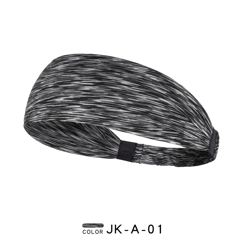 Sportska traka za glavu s apsorpcijom znoja, prugasti uzorak, unisex odrasli, za aktivnosti na otvorenom