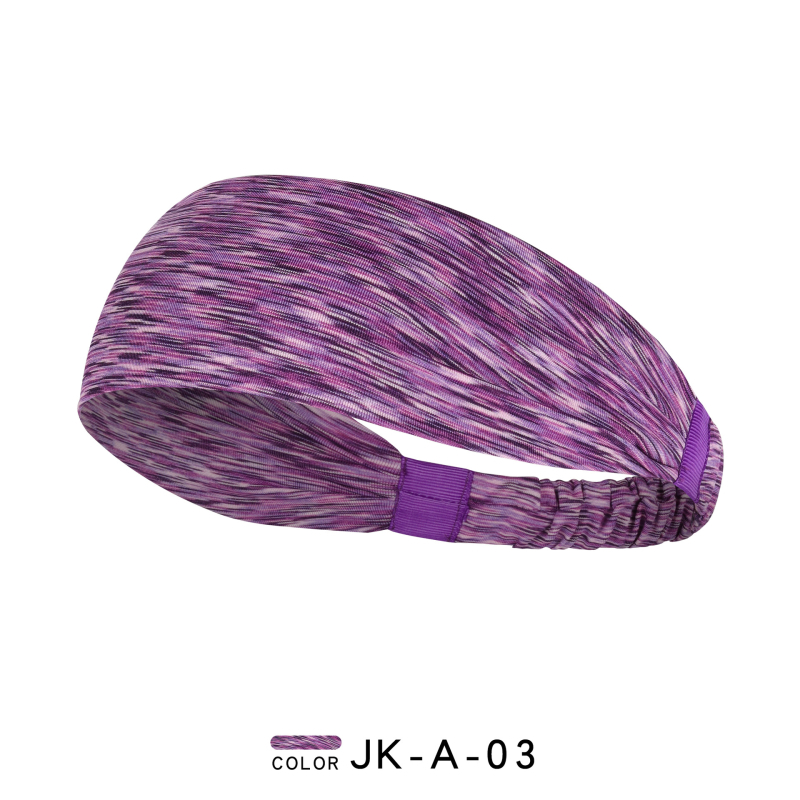 Sportska traka za glavu s apsorpcijom znoja, prugasti uzorak, unisex odrasli, za aktivnosti na otvorenom