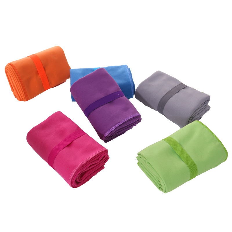 Prosop sport – catifea cu două fețe, uscare rapidă pentru călătorii, 208 g, fibre ultra-fine, fire împletite