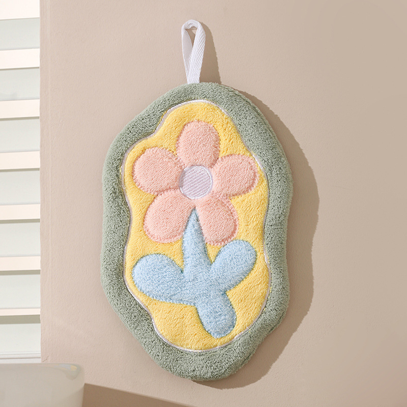 Rippuv käterätt kätele, kõrge imavus, paks coral fleece, tikand, 120D, 30–50 g