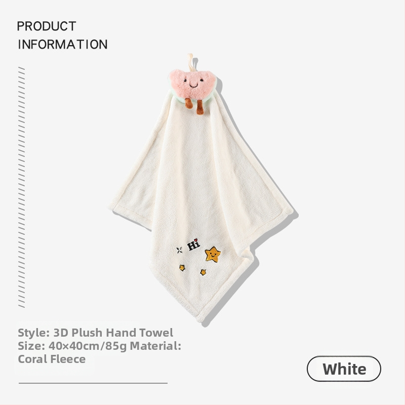 Kinnitusega paks korallfliisi käterätt, rippuv, ruudukujuline, 80% polüester + 20% poliamid, 50–80 g