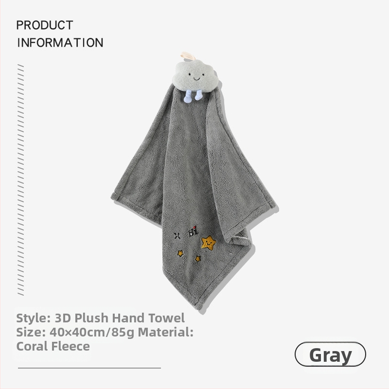 Kinnitusega paks korallfliisi käterätt, rippuv, ruudukujuline, 80% polüester + 20% poliamid, 50–80 g