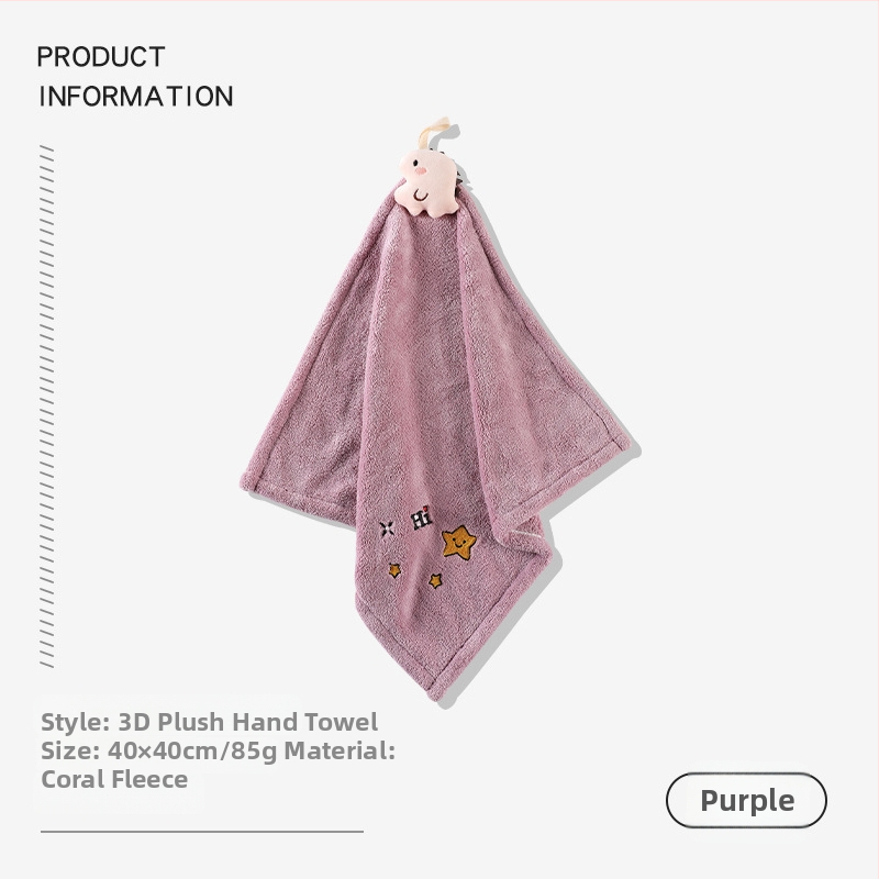 Kinnitusega paks korallfliisi käterätt, rippuv, ruudukujuline, 80% polüester + 20% poliamid, 50–80 g