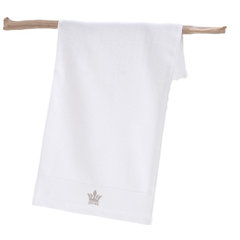 Prosop brodat, din bumbac 100% pur, fir 32s, 100–120 g, personalizabil