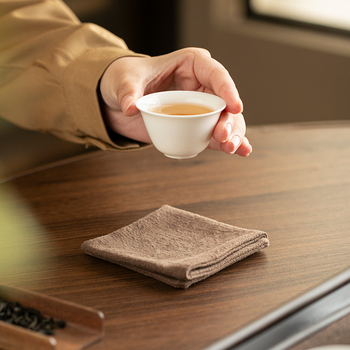 Daantang Aksesuari za ceremoniju čaja - Ručnik od ramije za čaj, Apsorpcijska podmeta za stol za čaj, Podmetač za čajnik Kung Fu, Novi kineski stil