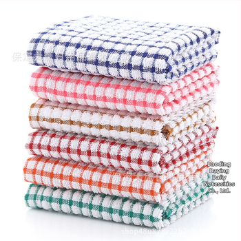 Puuvillane köögirätik, 75 g, üheniitne lõng, džakardi kangas