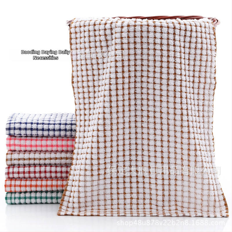 Puuvillane köögirätik, 75 g, üheniitne lõng, džakardi kangas