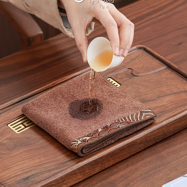 Krpa za čaj i stolnjak, upijajući i debeli, dodaci za Kung Fu čajni set i čajni pladanj
