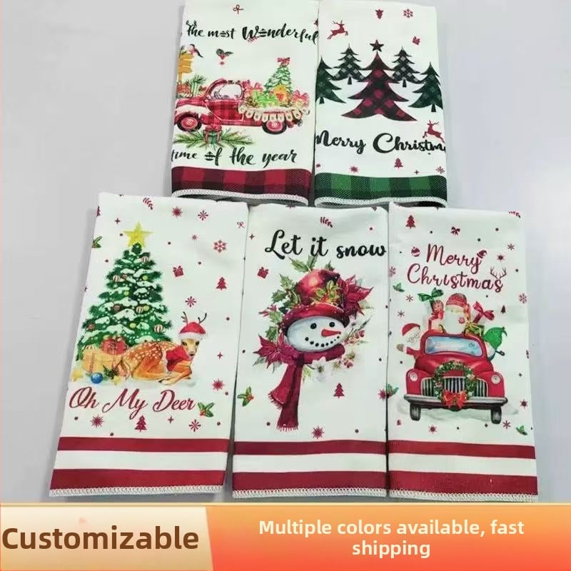 Mikrokiud köögirätik kohandatud trükiga - kaal 60 g, veeimavus 11-15 s, tootmisprotsess: trükkimine, logotüübi trükk on võimalik