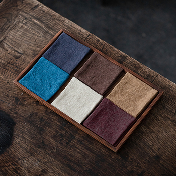 Peryitang Zen Ramie Tea Towel i Podloga za Čajni Stol, Apsorpcijski Tekstil, Moderni Minimalistički Stil, Podrijetlo Fuzhou