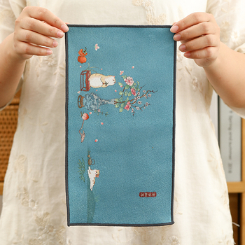 Krpa za čaj za Kung Fu ceremoniju, novokineskog stila — materijal: tkanina, 0,2 kg, pakiranje: Opp vrećica