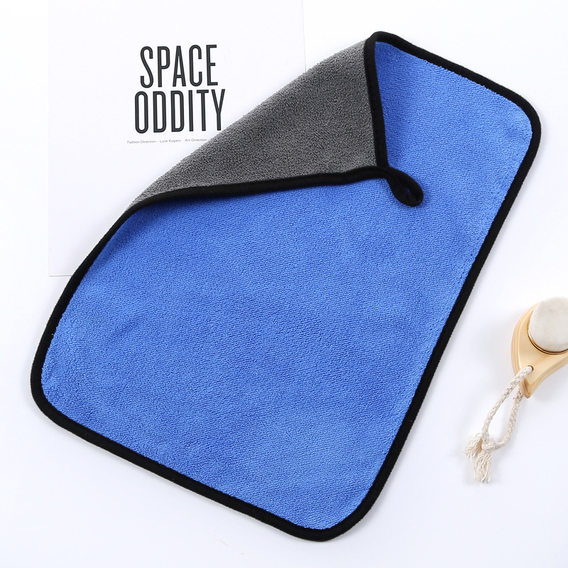 Auto pesemis rätik, kahepoolne, korallflisse, kiiresti kuivab, logode kohandamine, 600 g/m²