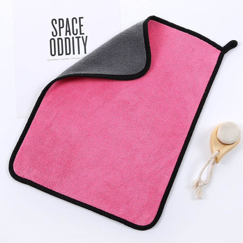 Auto pesemis rätik, kahepoolne, korallflisse, kiiresti kuivab, logode kohandamine, 600 g/m²