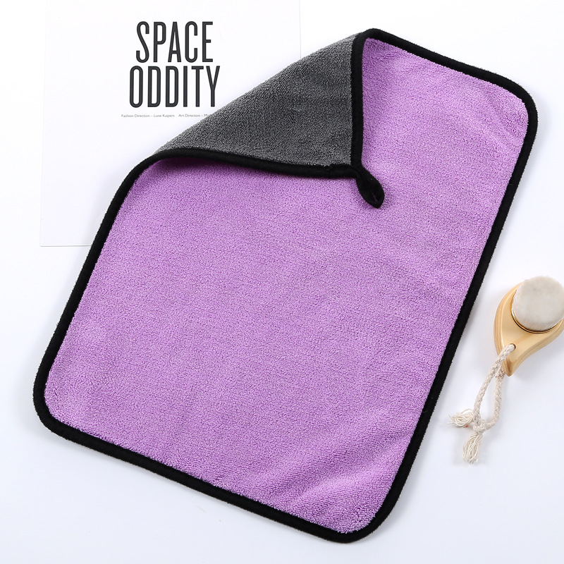 Auto pesemis rätik, kahepoolne, korallflisse, kiiresti kuivab, logode kohandamine, 600 g/m²