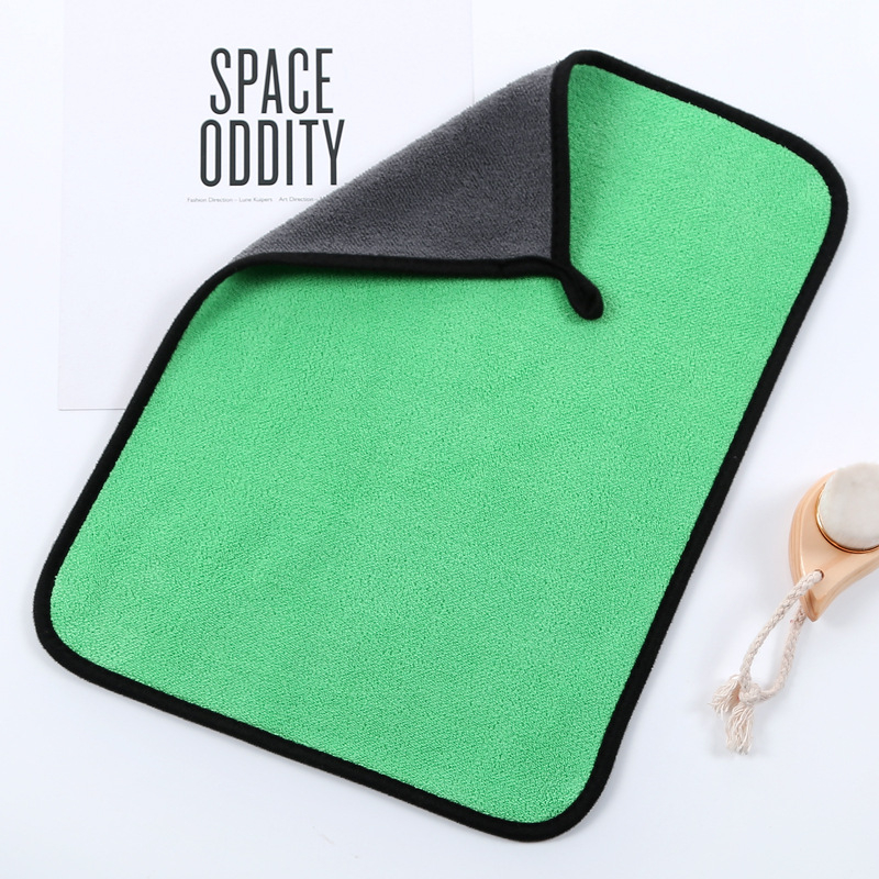 Auto pesemis rätik, kahepoolne, korallflisse, kiiresti kuivab, logode kohandamine, 600 g/m²