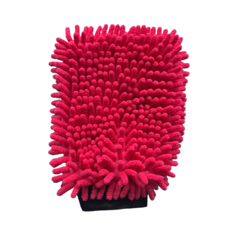 Mănuși pentru spălarea mașinii – Microfibră chenille, anti-zgârieturi, pentru curățare și uscare