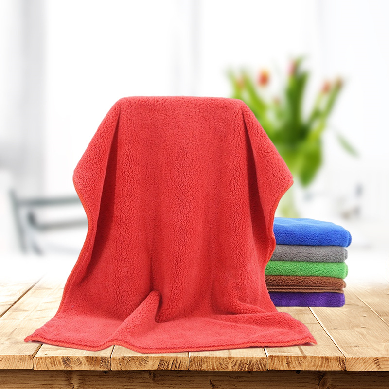 Mikrošķiedras auto tīrīšanas dvielis – daudzfunkcionāls, 420 g, superfine šķiedra, ar drukātu logotipu, pielāgojama