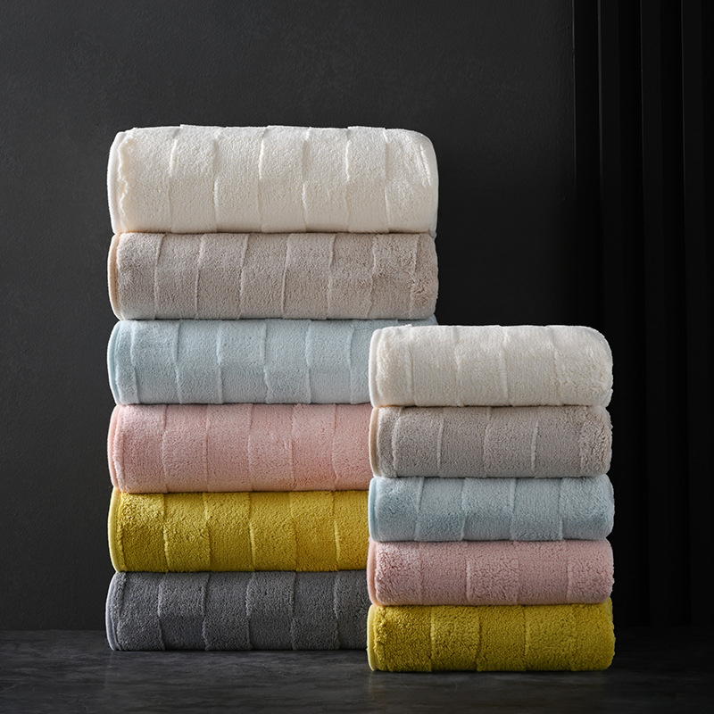 Korallveluur käterätik vannitoa ja näo jaoks, 150D, õmblus, 80–100 g, Kohandamine saadaval