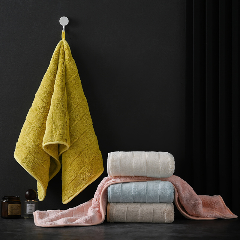 Korallveluur käterätik vannitoa ja näo jaoks, 150D, õmblus, 80–100 g, Kohandamine saadaval