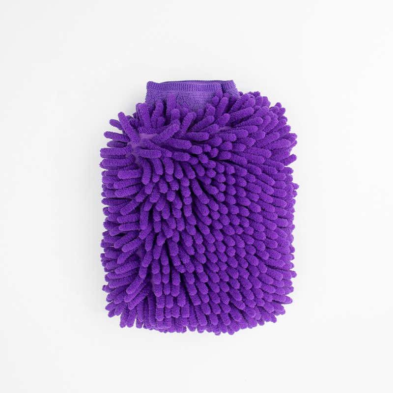 Chenille automašīnas tīrīšanas cimdi – augsta absorbcija, ātra žāvēšana, eļļas traipu noņemšana, pielāgota privātā zīmola zīme