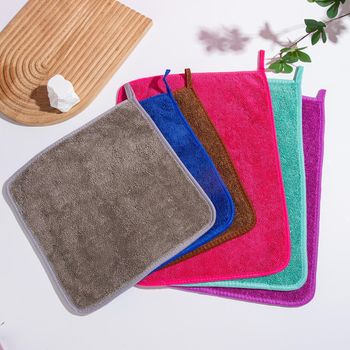 Topeltkülgne paks auto puhastusrätik – kõrge imavus, 800 GSM, 80% polüester + 20% poliamiid, Ab lõng, nõrkade keeratud lõng, kohandatav