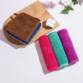 Topeltkülgne paks auto puhastusrätik – kõrge imavus, 800 GSM, 80% polüester + 20% poliamiid, Ab lõng, nõrkade keeratud lõng, kohandatav