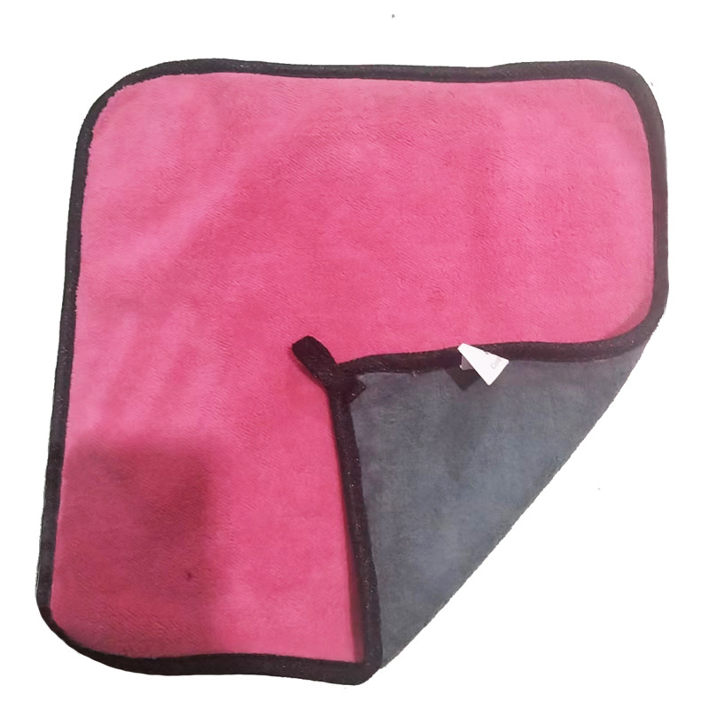 Korallfliisi auto puhastuslapp, paksendatud, 600 g/m², suur imavus, kiire kuivamine, mitmekülgne