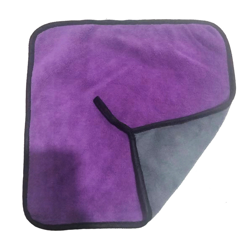 Korallfliisi auto puhastuslapp, paksendatud, 600 g/m², suur imavus, kiire kuivamine, mitmekülgne