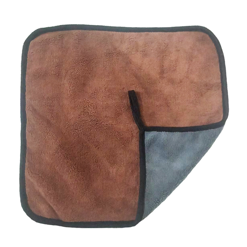 Korallfliisi auto puhastuslapp, paksendatud, 600 g/m², suur imavus, kiire kuivamine, mitmekülgne