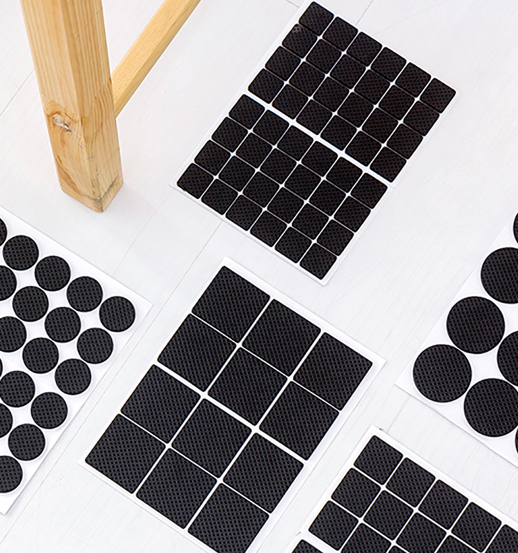 Biezas pretslīdē kāju paliktņi galdiem un krēsliem – EVA aizsargpaliktņi mēbelēm