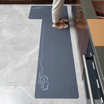 Covoraș de bucătărie din lut diatom – pătrat, uscare rapidă, poate fi tăiat la dimensiune, lavabil