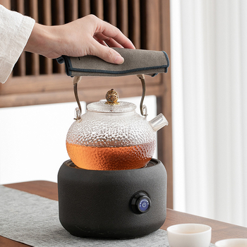 See Πετσέτα Τσαγιού — απορροφητικό ύφασμα, τετράγωνο, λεπτές ίνες, αξεσουάρ δίσκου τσαγιού, στυλ Νέο Κινέζικο, με εκτυπωμένο λογότυπο