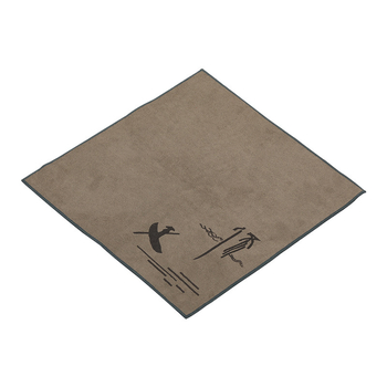 See Πετσέτα Τσαγιού — απορροφητικό ύφασμα, τετράγωνο, λεπτές ίνες, αξεσουάρ δίσκου τσαγιού, στυλ Νέο Κινέζικο, με εκτυπωμένο λογότυπο