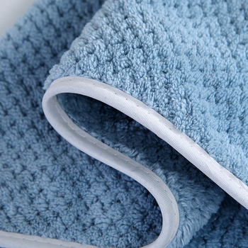 Prosop cu model ananas, velur, fire 100D, țesătură warp, densitate înaltă, 50-80 g, pentru baie/prosop de față