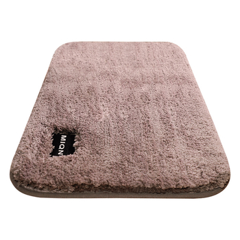 Kõrge plüüsi täidisega põrandamatt, imab vett ja on libisemiskindel; Materjal: polüester; Kuju: ristkülik; Muster: ühtlane; Puhastamine: masinipesu